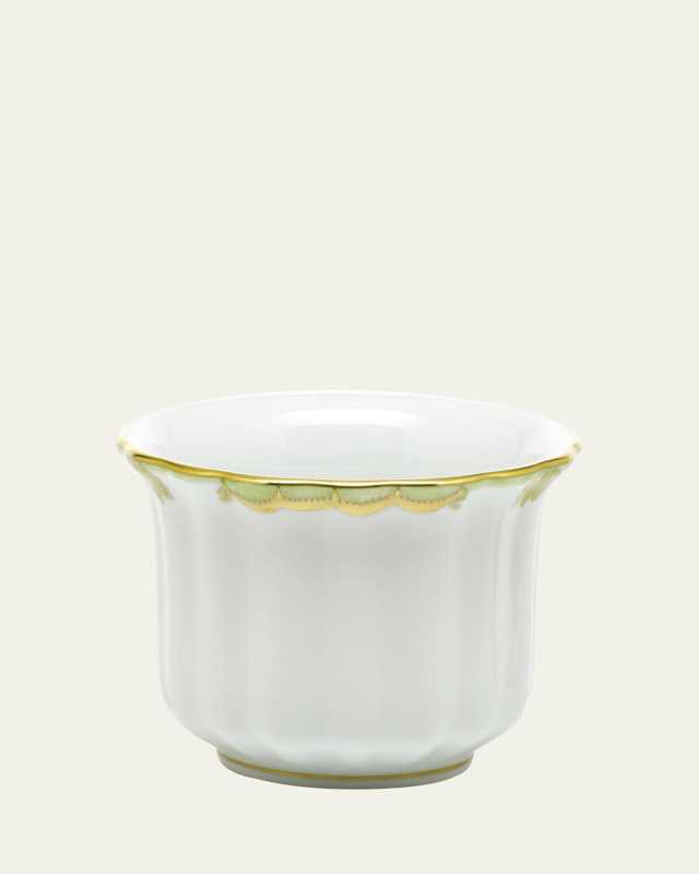 Princess Victoria Green Mini Cache Pot